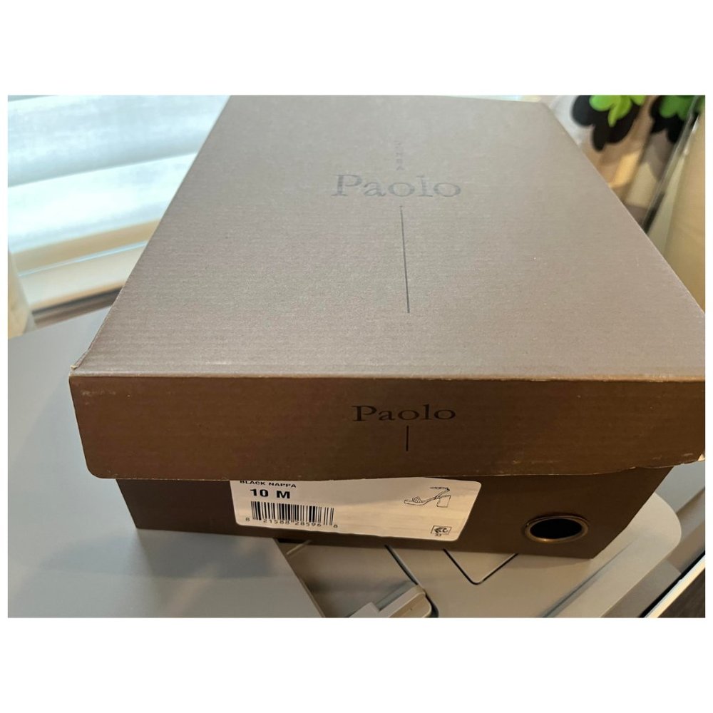 Linea Paolo Block Heel Nappa Platform Halo Strap, Size 10, NWT - Picture 6 of 6